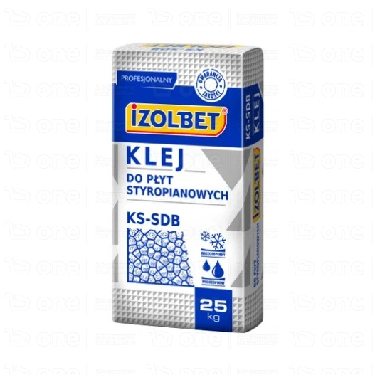 Klej Izolbet do płyt styropianowych 25 kg