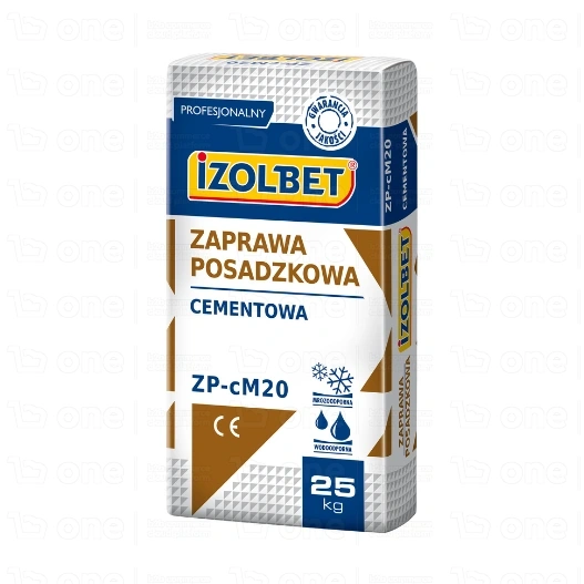 Zaprawa cementowa Izolbet ZP-cM20 posadzkowa 25 kg