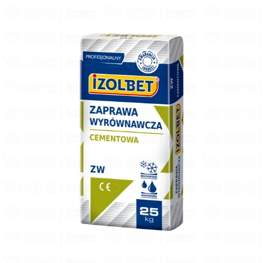 Zaprawa cementowa Izolbet ZW wyrównawcza 25 kg