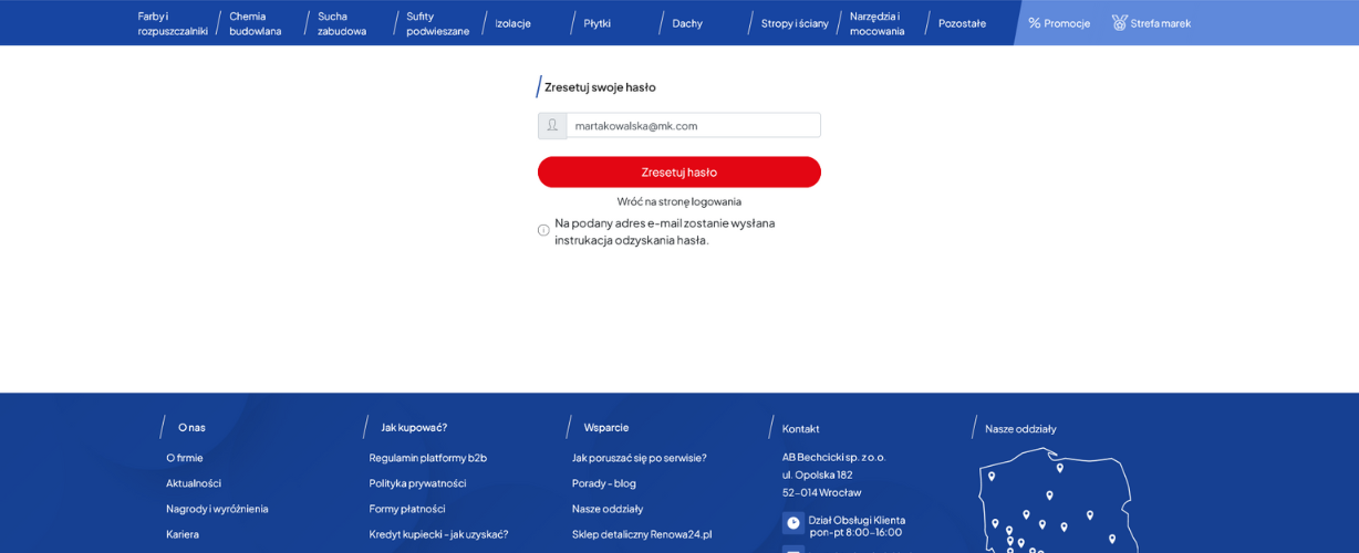 Przypomnienie hasła