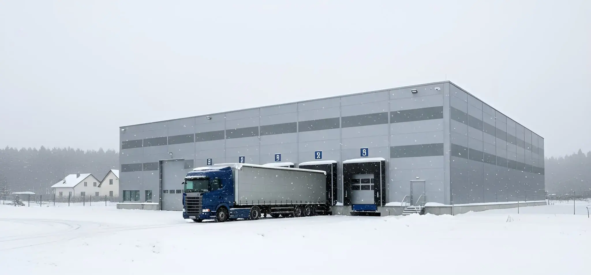 Transport i magazynowanie materiałów budowlanych w niskich temperaturach – praktyczne wytyczne dla firm wykonawczych