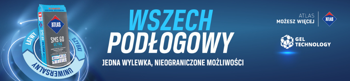 Wylewka samopoziomująca cementowa Atlas SMS 60 Ultra