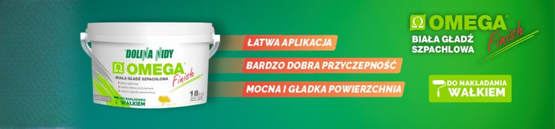 Gładź szpachlowa Dolina Nidy Omega Finish